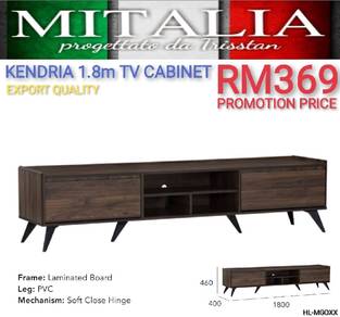 Tv Cabinet Modern Design Berkualiti | Meja Tv