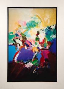 Abstract Rhythm Open Reproduction Silkscreen Print