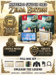 【Nintendo Switch OLED Modded – 512GB Triple System