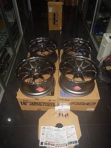 RAYS CE28SL 18x9.5 & 8.5J+22 &+52 5H114.3 Rims FD2