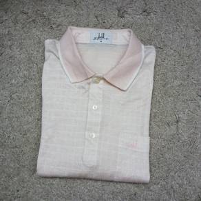 Dunhill Sport Checked Long Sleeve Tee