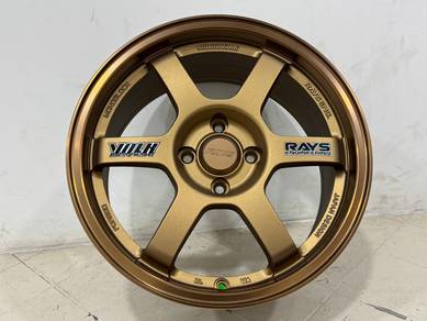 Rim Baru 16 TE37 cutting vios city jazz myvi ativa