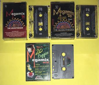 3 MEGAMIX VARIOUS ARTISTS CASSETTE Kaset