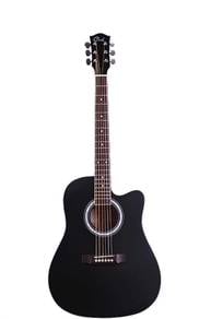 Cate QM-611C Acoustic Guitar - Black