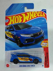 Hot Wheels 2018 Honda Civic Type R then and now fk
