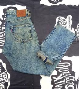 Levis 502 BE Acid Wash Selvedge