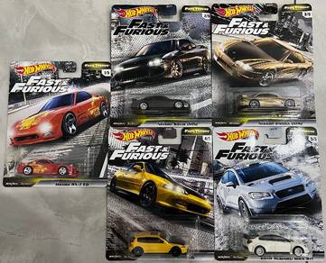 Hotwheels HW Fast & Furious Wave 6 Fast Tuners