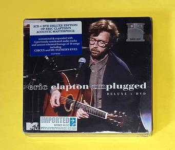 ERIC CLAPTON - UNPLUGGED 2CD + 1DVD DELUXE Edition