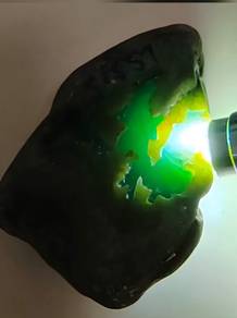 Icy Fruit Green Burma Jadeite Jade Rough Stone