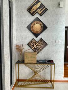 Console Table & Wall Art Set