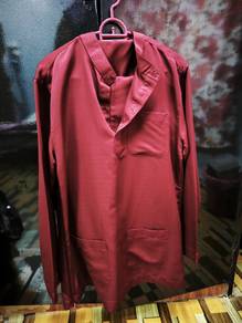 Baju Melayu Merah XL