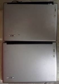 2 biji laptop Acer (rosak/sparepart) ambik semua 