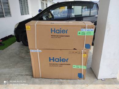 Haier 1.0hp inverter Harga siap pasang