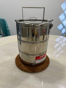 Zebra Thailand Stainless Steel 3-Tier Food Carrier