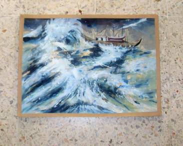 Water Colour - The Storm