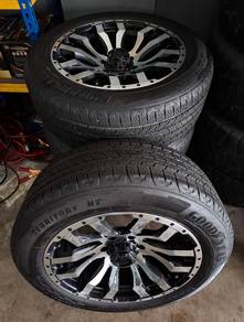Rim fuel 4x4 size 20" fit toyota hilux fortuner pr