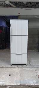 Mitsubishi 3 Door Peti ais Fridge 412Liters
