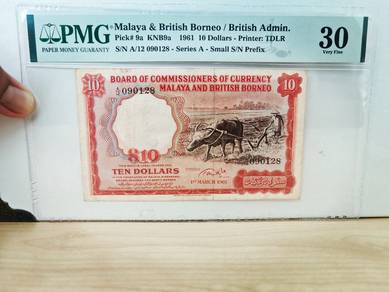 Malaya 1961 Buffalo Note