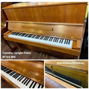 Yamaha Upright Piano Imported Japan W103WN