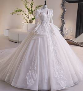 Cream wedding bridal dress evening gown RB2458