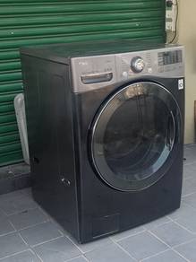 LG front load 2in1 hot washer with dryer 18/10kg