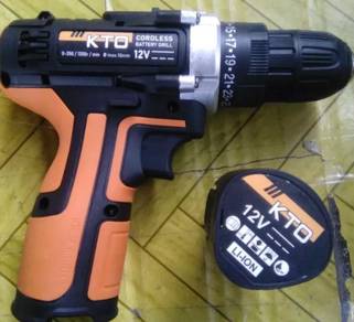 KTO GERUDI TANPA Wayar @ 2 Speed Cordless Drill