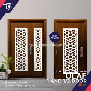 1&1/2 Security Door Combo Set OLAF + Single door