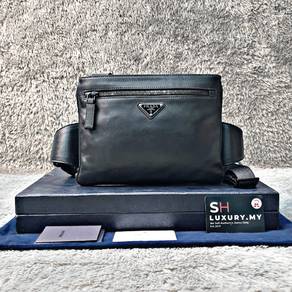 Prada Calf Leather Chest Bag
