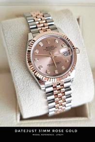 Rolex Datejust 31mm 278271 🌹 Rose Gold diamond