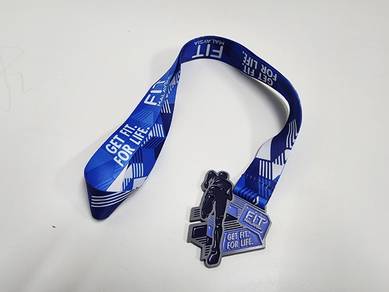 FIT Malaysia Finisher Medal with Blue Ribbon