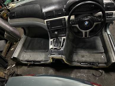 Bmw E46 Matt Carpet Kaki Front Grey