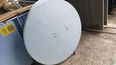 Round 4FT Soild Folding Table TQ610