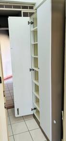 custom-made shoe rack / cabinet 2 doors with lock
