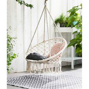 Nordic Style Hanging Kit Rope Chair Swing Balcony