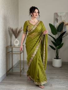 Fendy Satin Silk Saree