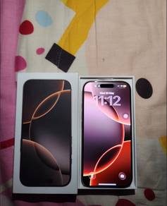 iPhone 16 Pro 256gb Dessert Gold Fullset
