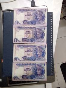 SATU RINGGIT-Jaffar Hussein-No silver thread -Rare