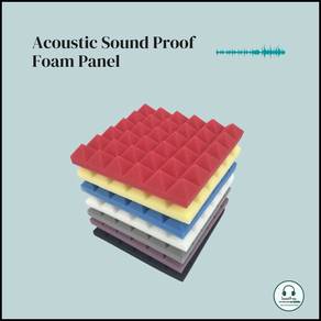 Pyramid Acoustic Soundproof Foam 30cm x 30cm x 5cm