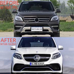 Benz W166 ML 2012 Convert Gle63 Bumper Gle Bodykit