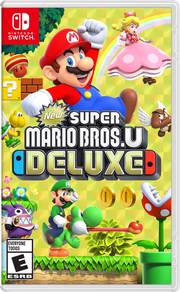 Switch Games Super Mario Bros U Deluxe 100% OriUse
