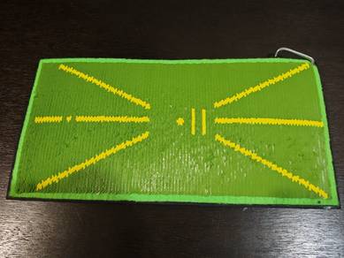 Golf Swing Trace Mat