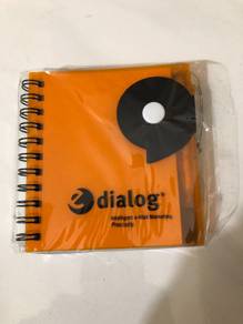 Note Pad with pen (orange)