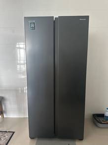 510L hisense side by side 2 door inverter refriger