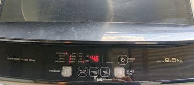 mesin basuh 9.5kg auto