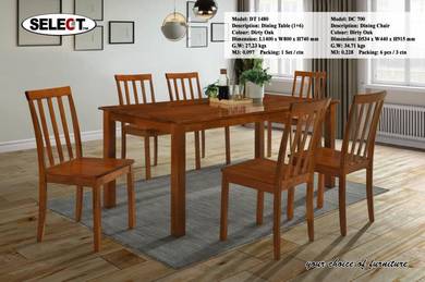 6 Seaters Dining Set DS700