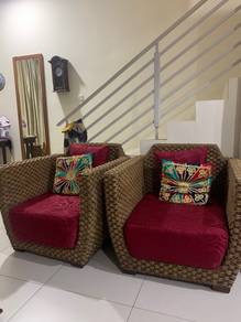 Sofa Rotan 3+1+1