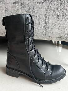 timberland mid high boots
