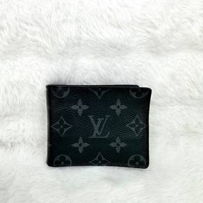 LV Wallet Money Clip Eclipse Monogram