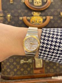 Omega Constellation Lady Two Tone 18K 750 Yellow