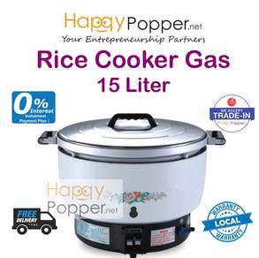 Rice Cooker gas 15 Liter periuk nasi 80 orang